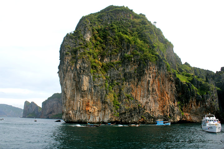 Arriving at Phi Phi