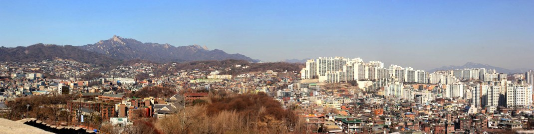 Mount Bukhansan & Sungbuk-gu Panoramic