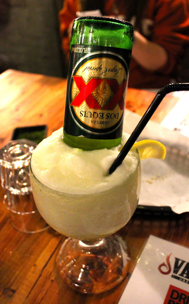 Dos Equis in a Margarita