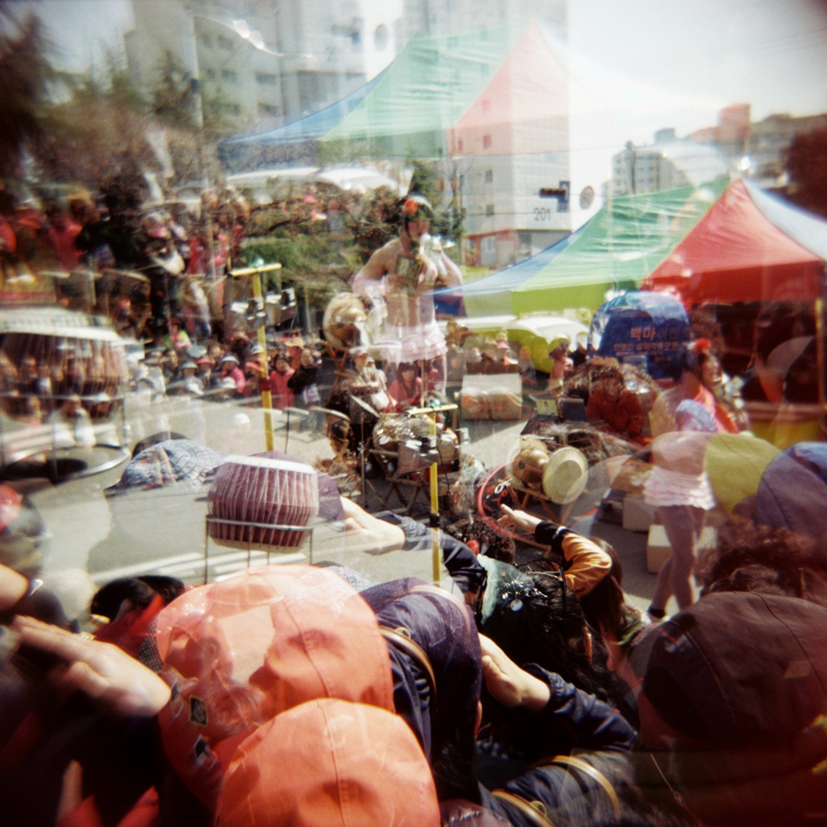 Tranny at Jinhae Cherry Blossom Festival