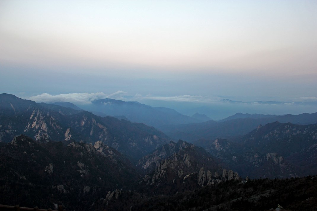 Seoraksan Before Sunrise