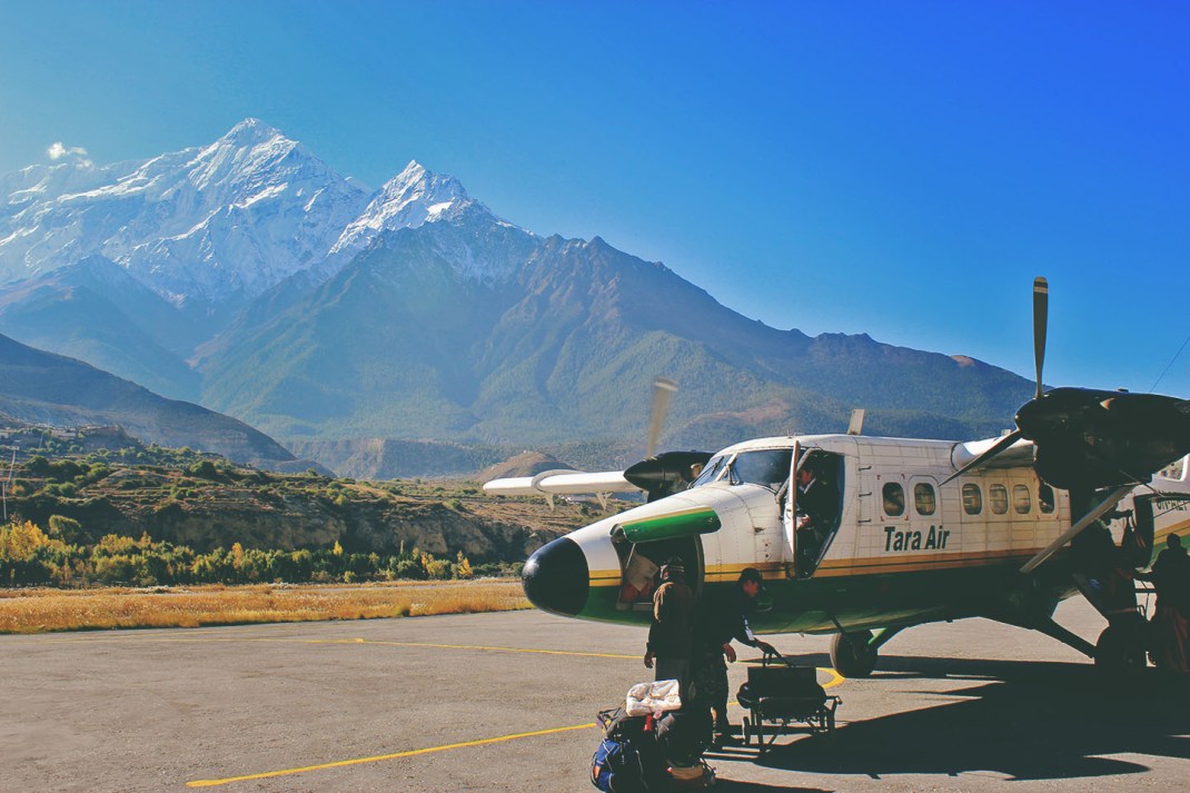 Jomson Airport, Annapurna Circuit Day 11