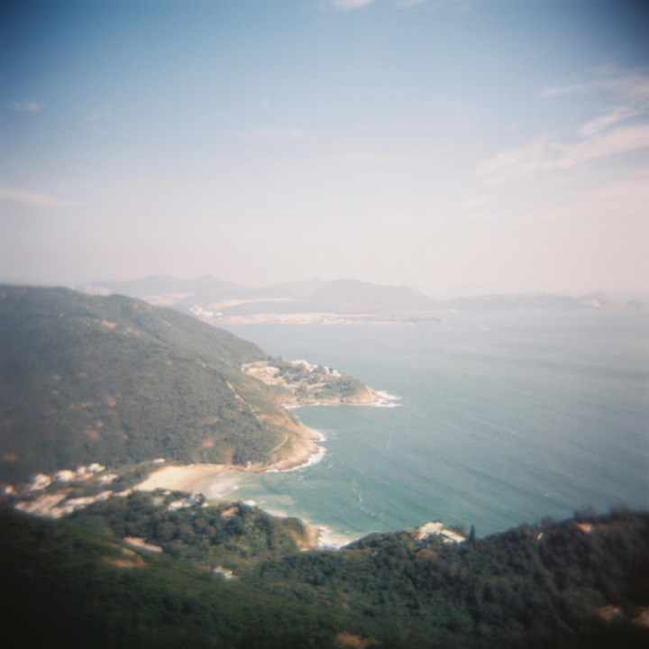 Hong Kong's Dragon's Back Holga 